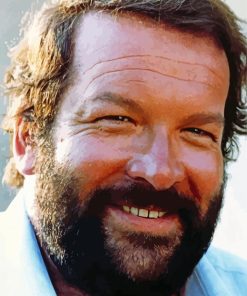 The Actor Bud Spencer Diamond painting