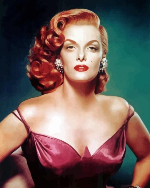 The American Actress Jane Russell Diamond Painting