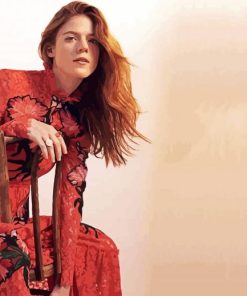 The Beautiful Actress Rose Leslie Diamond Painting