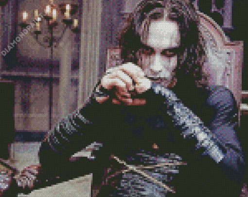 The Crow Movie Actor Diamond Painting