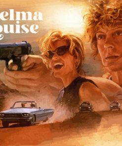 Thelma And Louise Movie Poster Diamond Painting