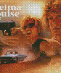 Thelma And Louise Movie Poster Diamond Painting