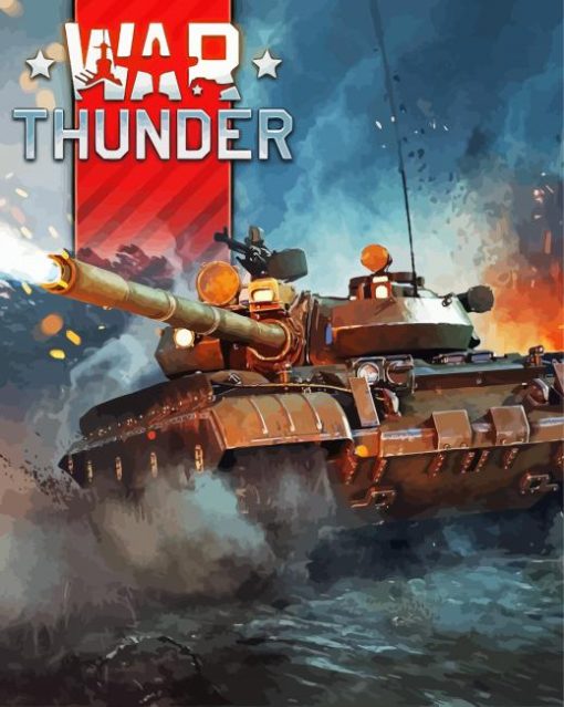 War Thunder Video Game Poster 5D Diamond Painting