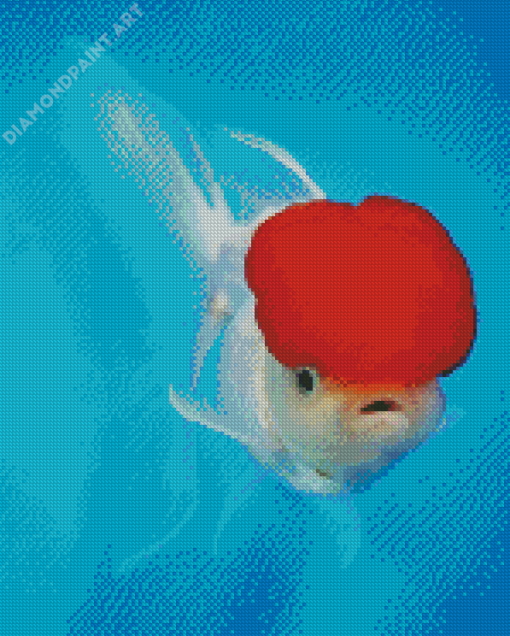 White Cap Fish Diamond Painting