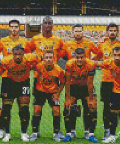 Wolves Fc Players Diamond Painting