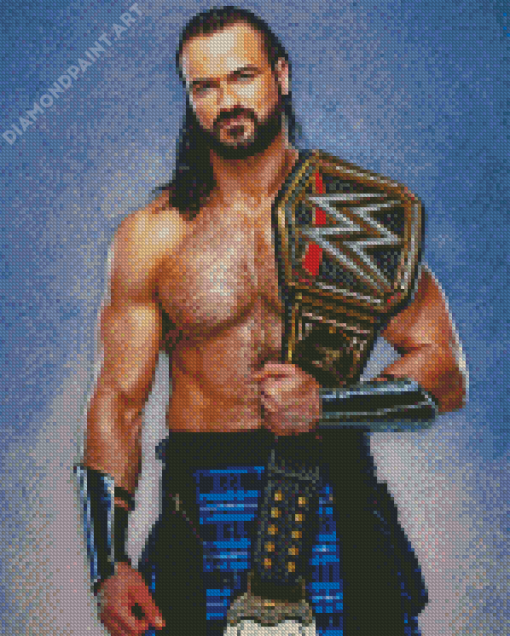 WWE Champion Drew McIntyre Diamond Painting