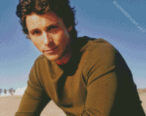 Young Christian Bale Diamond Painting