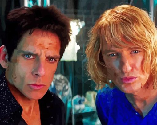 Zoolander Movie Characters Diamond Painting