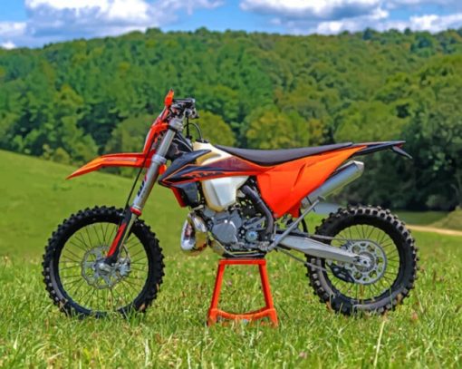 2020 KTM 250 In A Grassland Diamond Painting