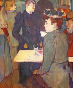 A Corner Of The Moulin De La Galette Toulouse Lautrec Diamond Painting