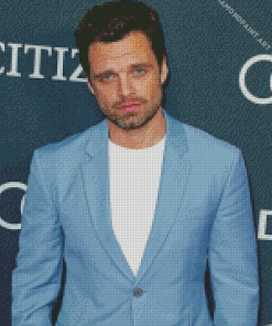 Actor Sebastian Stan Diamond Painting