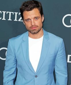 Actor Sebastian Stan Diamond Painting