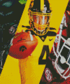 Aesthetic Collage Football Players Diamond Painting