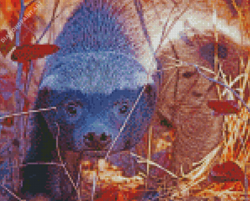 Aesthetic Honey Badger Diamond Painting