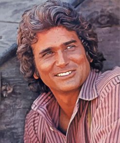 Aesthetic Michael Landon Diamond painting