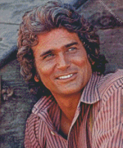 Aesthetic Michael Landon Diamond painting