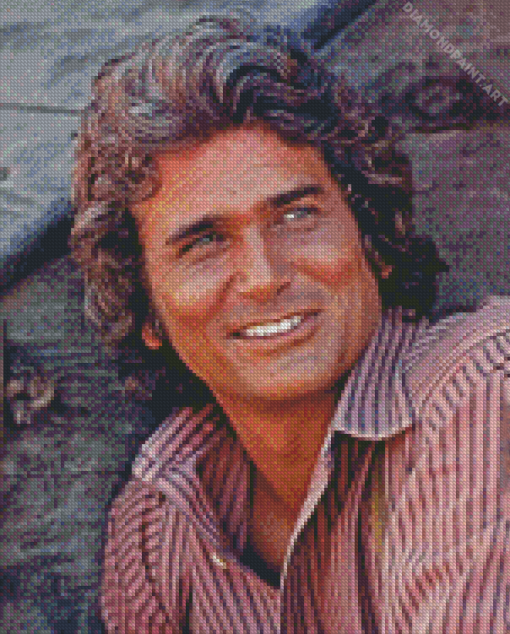 Aesthetic Michael Landon Diamond painting