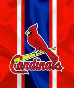 Baseball St Louis Cardinals Logo Diamond Painting