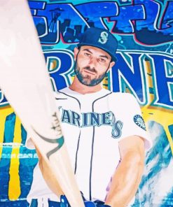 Baseballer Mitch Haniger Diamond painting