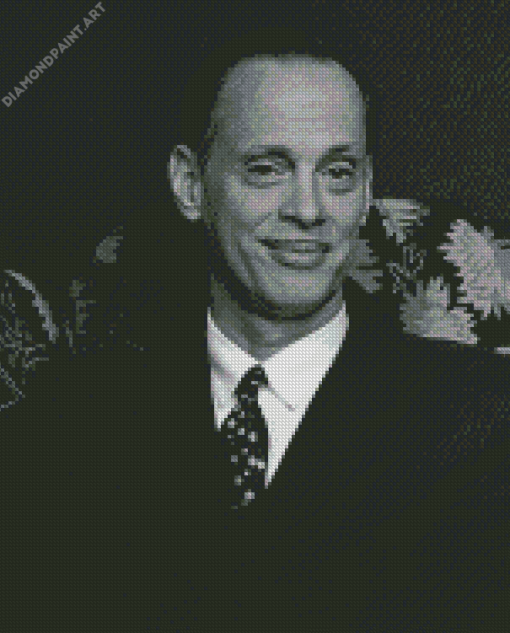 Black And White John Waters Diamond painting