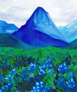 Blue Mountains Art Diamond Painting