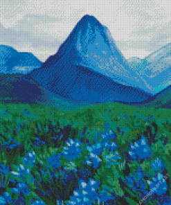 Blue Mountains Art Diamond Painting