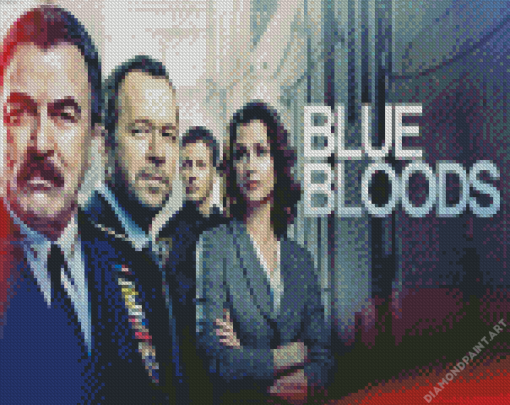 Blue Bloods Serie Diamond Painting