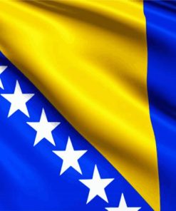 Bosnian Flag Diamond Painting