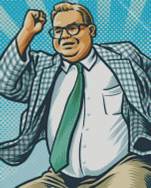 Chris Farley Pop Art Diamond painting