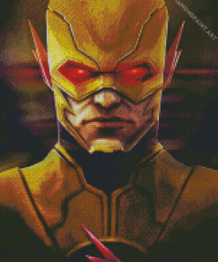 Close Up Reverse Flash Diamond Painting