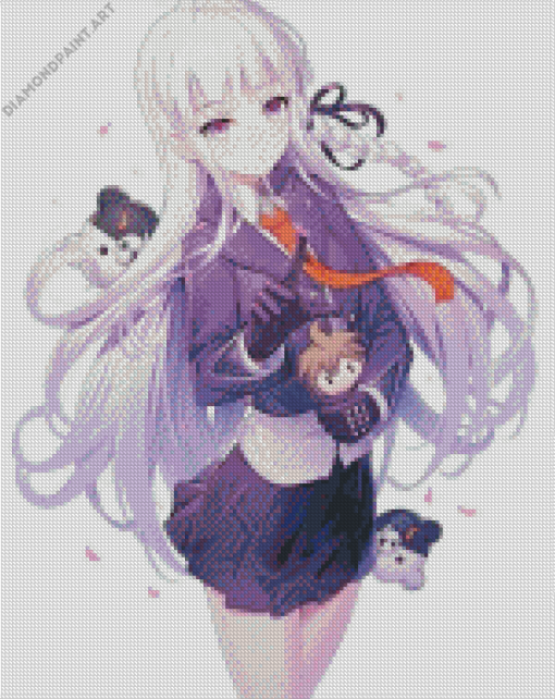 Danganronpa Kyoko Kirigiri Diamond Painting