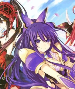 Date A Live Anime Girls Diamond Painting