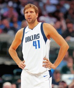 Dirk Nowitzki Dallas Diamond Painting