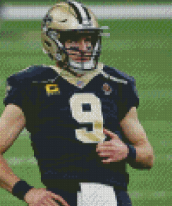 Drew Brees Quarterback Diamond painting