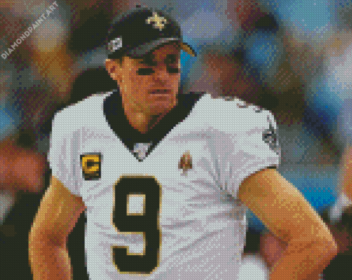 Drew Brees Player Diamond painting