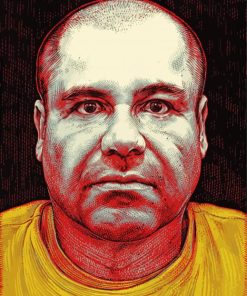 El Chapo Joaquin Guzman Diamond Painting