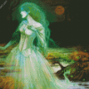 Fantasy Green Lady Art Diamond Painting