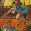 Gogo Yubari Character Art Diamond Painting