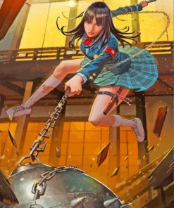 Gogo Yubari Character Art Diamond Painting