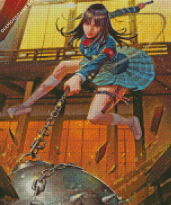 Gogo Yubari Character Art Diamond Painting