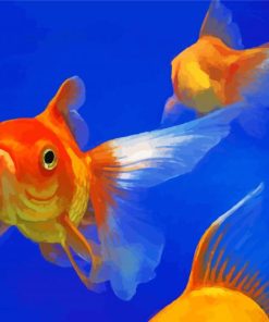 Gold Fish Diamond Painting