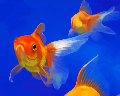 Gold Fish Diamond Painting