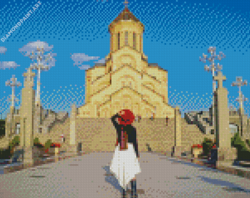 Holy Trinity Cathedral Gibraltar Diamond Painting