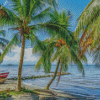 Honduras Coast Diamond Painting