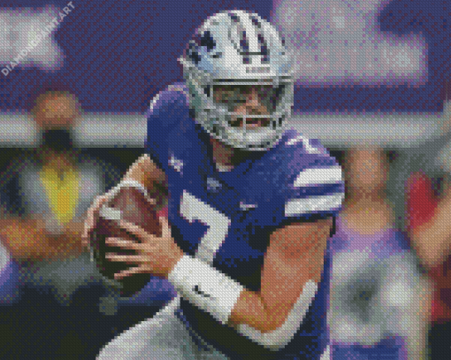 Kansas State Player Diamond Painting