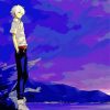 Kaworu Nagisa Avangelion Anime Character Diamond Painting