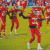 Kc Chiefs Football Team Players Diamond painting