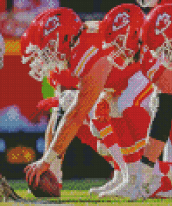 Kc Chiefs Footballers Diamond painting