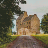 Lallybroch Midhope Castle Diamond Painting