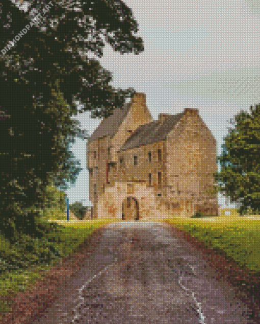 Lallybroch Midhope Castle Diamond Painting